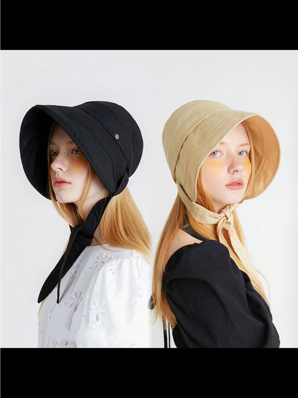 Sun Shield Ribbon Bucket Hat - Picture 3 of 6